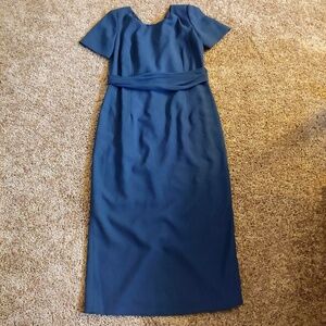 Talbots gorgeous blue bridesmaids/formal longdress